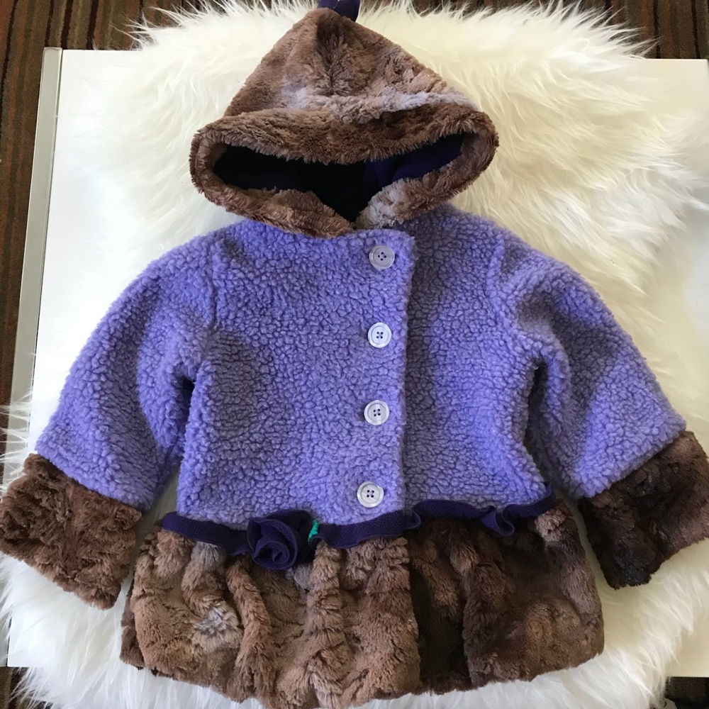 Olive & Lucy by Mack Coat W/Hood Sz 18mo